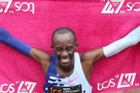 The millions government handed Kelvin Kiptum for breaking marathon record