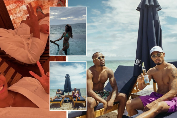 Keeping up with off-season activities: Gabby Thomas and Akani Simbine enjoy vacation in different destinations