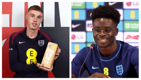 ‘I was next to him’ — Bukayo Saka reacts as Cole Palmer wins England Player of the Year award