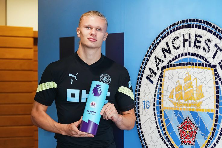 Erling Haaland: Manchester City goal-machine bags Player of the Month award
