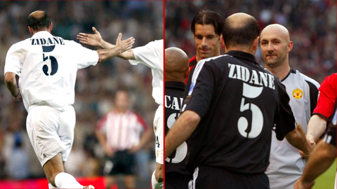 Zidane reveals the origin of iconic No. 5 jersey