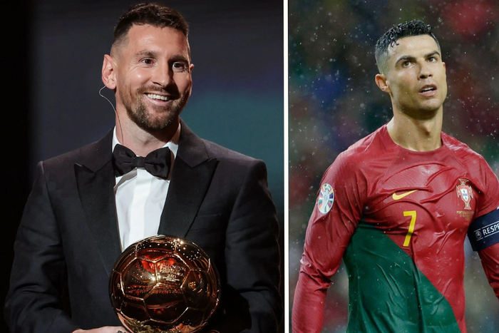 Lionel Messi and Cristiano Ronaldo