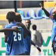 Nwaiwu (right) celebrate with Enyimba last season.