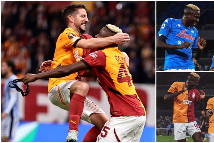 How it is going... Victor Osimhen and Dries Mertens rolled back their Napoli days in Turkey.