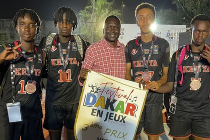 Kenya U16 boys basketball team clinches bronze at youth tournament in Senegal