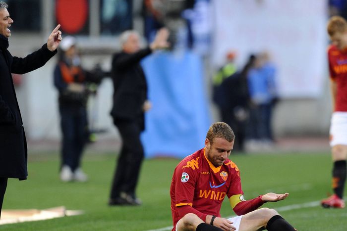 Former Roma managers Jose Mourinho and Daniele De Rossi | Imago