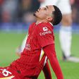 Liverpool's Trent Alexander Arnold went off injured against Aston Villa | Imago