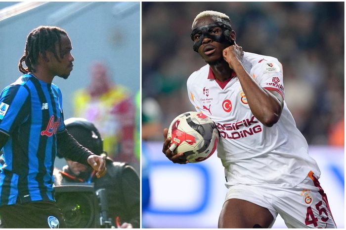 Naija Stars Abroad: Super Eagles striker overlooked by Chelle outshines Victor Osimhen, Lookman again