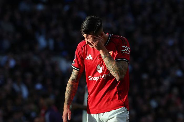 Manchester United striker Benjamin Sesko || Image credit: Imago