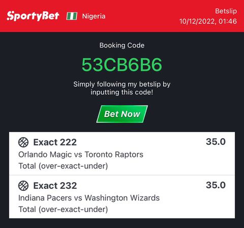 SportyBet Nigeria - Weekend Special! Predict the results of each