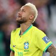 Neymar in tears after Brazil are knocked out of the World Cup by Croatia