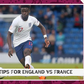 3 sure betting tips and correct score for England vs France