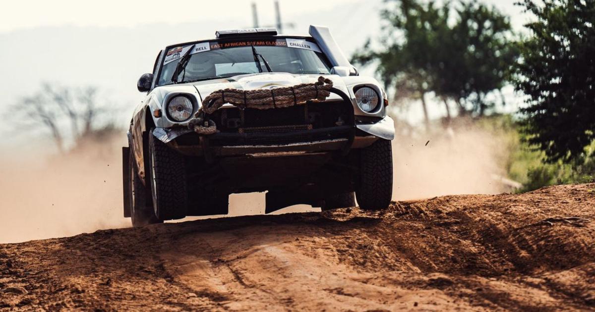 South African driver Geoff Bell seizes early lead in East African ...