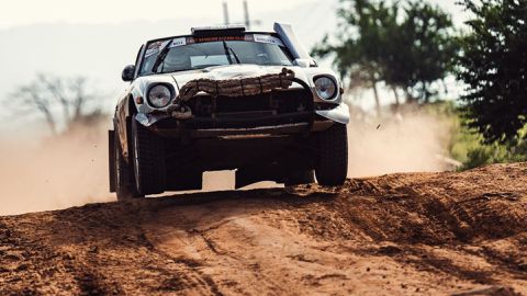 South African driver Geoff Bell seizes early lead in East African Safari Classic Rally