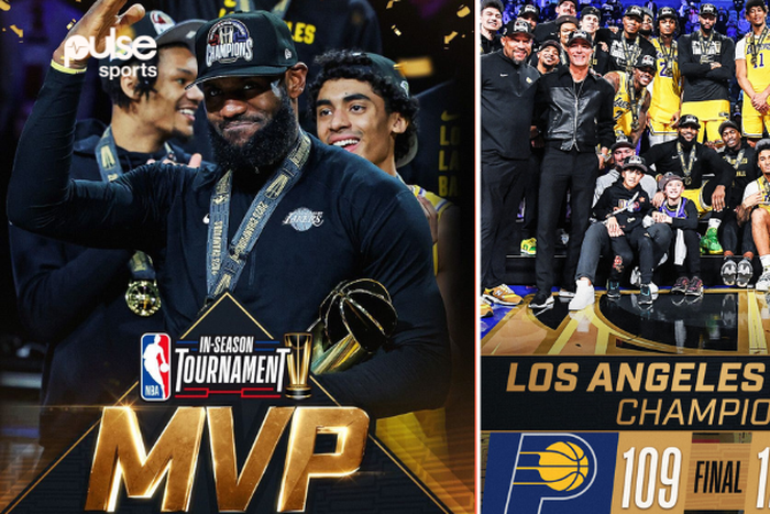 LeBron James named MVP as Lakers win inaugural NBA in-season tournament