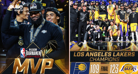 LeBron James named MVP as Lakers win inaugural NBA Cup