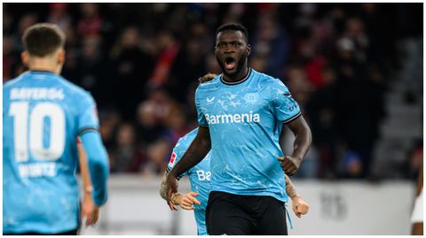 Victor Boniface secures assist number 6 as Bayer Leverkusen survive Stuttgart scare