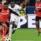 Nathan Tella against Yann Bisseck during Bayer Leverkusen vs Inter | Imago