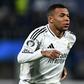 Kylian Mbappe celebrates scoring for Real Madrid against Atalanta | Imago