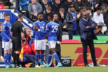 Brendan Rodgers says Kelechi Iheanacho's lack of minutes is down to Patson Daka