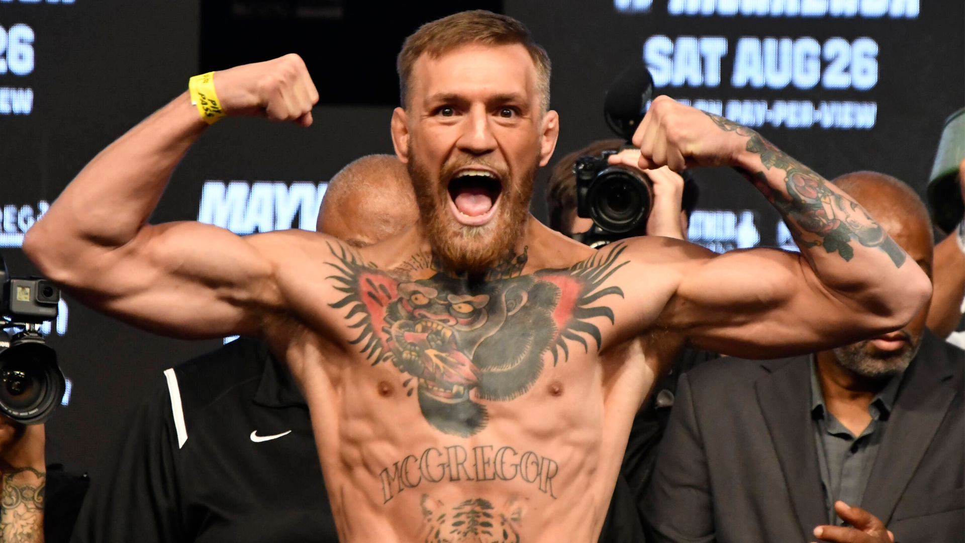 UFC star Conor McGregor flaunts Nigeria football jersey - Pulse Sports  Nigeria