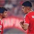 Benfica youngsters Joao Neves (left) and Antonio Silva (right).
