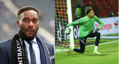 ‘It’s strange’- Okocha says Okoye is the goalkeeper Nigeria need ahead of AFCON quest