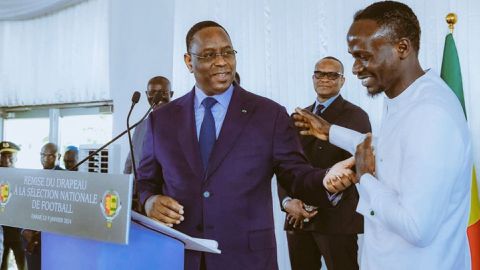 Senegal President gives Sadio Mane marriage advice after wedding to long-term partner