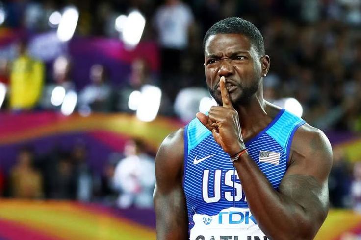 Justin Gatlin explains why lanes do not matter when winning a 100m title, breaks down typical race strategy