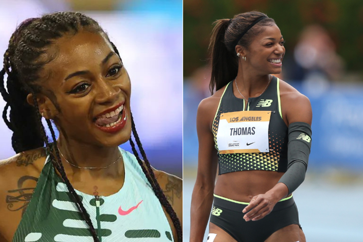 Sha'Carri Richardson and Gabby Thomas