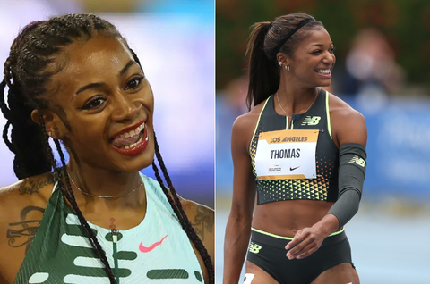 Sha'Carri Richardson and Gabby Thomas: Olympic champions finish 2024 ahead of Julien Alfred and McLaughlin-Levrone in key stat