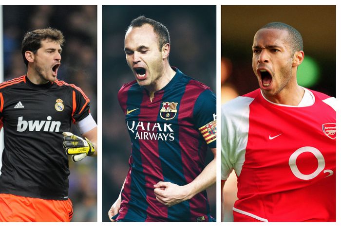 Fabregas names 4 greatest ever