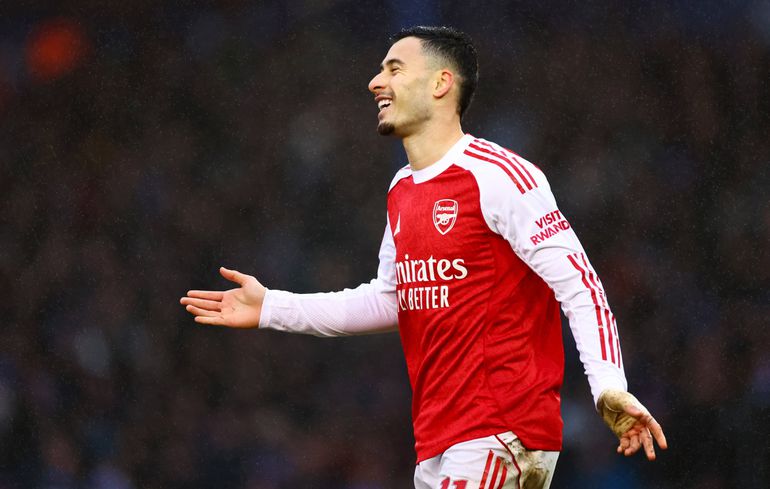 Martinelli scores a hat-trick || Imago