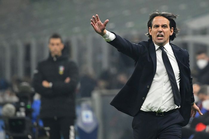 Inter Milan manager Simone Inzaghi