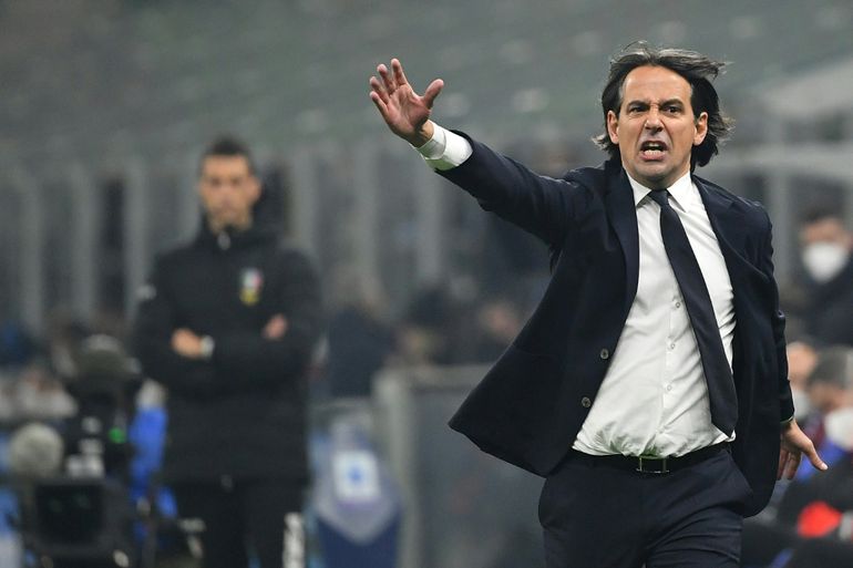 Inter Milan manager Simone Inzaghi