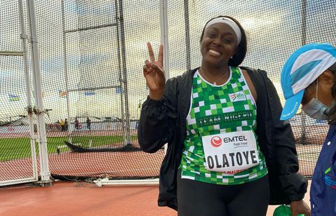 Sade Olatoye sets new Nigerian Record, becomes fifth-best weight thrower in world history