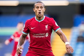 Liverpool midfielder Thiago Alcantara doubtful for Merseyside derby