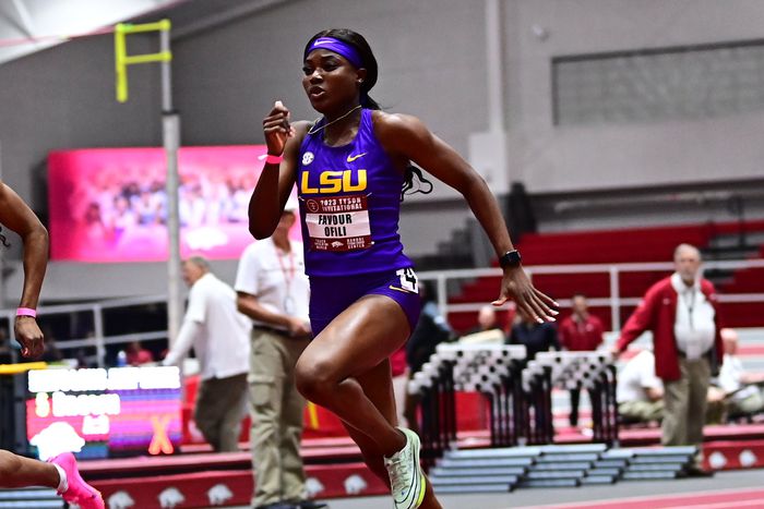 Ofili set for 100m outdoor debut at LSU Invitational