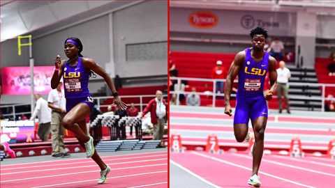 Personal Bests club! Ofili and Brume improve 60m PBs at Tyson Invitational