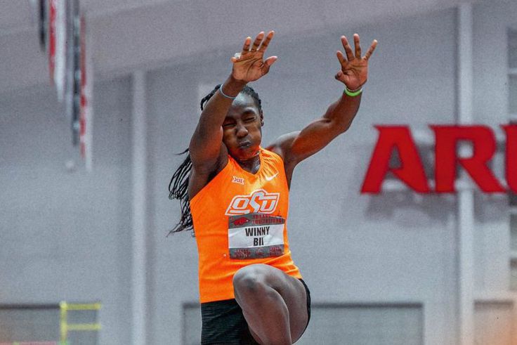 Winny Bii breaks own national triple jump record in USA