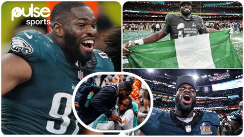 Moro Ojomo: Who are the parents of the Lagos-born Eagles star