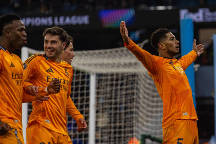 Jude bellingham scored a late winner for Real Madrid against Manchester City || Image credit: Imago