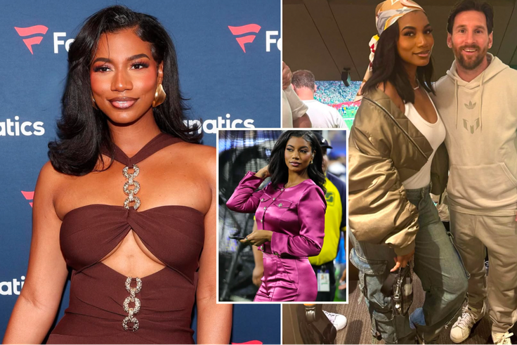 Taylor Rooks: Beautiful sports journalist calls Lionel Messi ‘the GOAT’ after linking up at Super Bowl