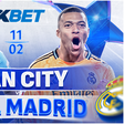 Manchester City v Real Madrid: Pick your favorite in the epic Champions League battle!
