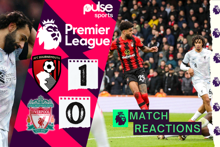 Still looking for the ball' - Reactions as Mo Salah's awful penalty miss highlights Liverpool's shock loss vs Bournemouth