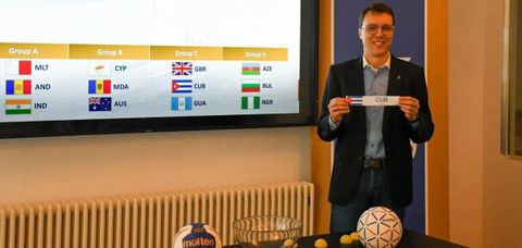 Nigeria drawn in Group D at the IHF Men's Emerging Nations Championship