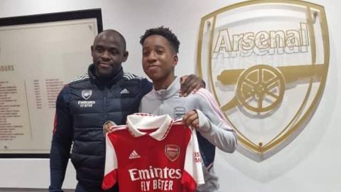 13-year-old Nigerian goal machine Nefeye Osazee joins Arsenal