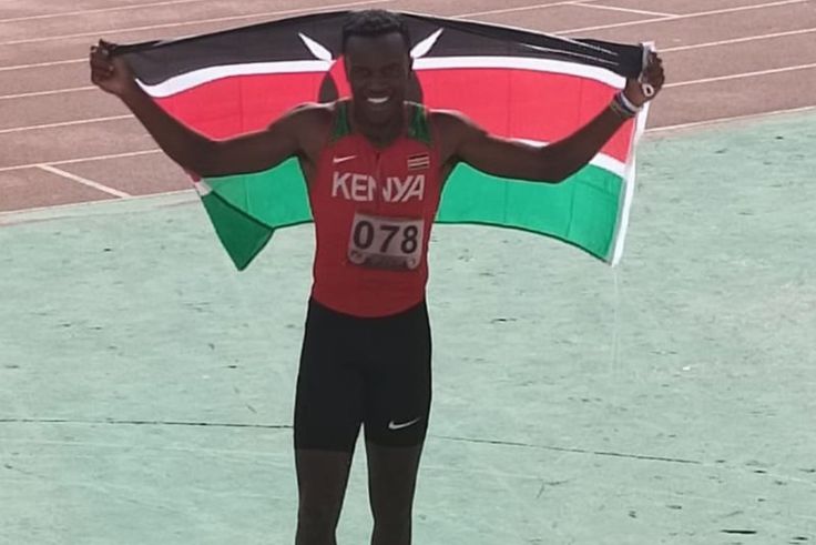 Omanyala's brother, Isaac Omurwa claims 100m gold as Kenya dazzles in East Africa Under-18 and 20 championships