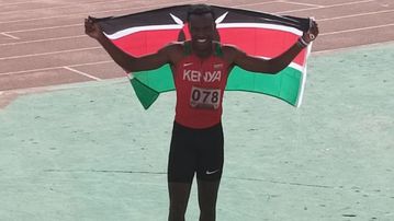 Omanyala's brother, Isaac Omurwa claims 100m gold as Kenya dazzles in East Africa Under-18 and 20 championships