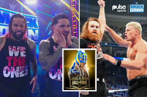 SmackDown Recap: Cody Rhodes and Sami Zayn team up to attack The Usos as Rey Mysterio is inducted into Hall of Fame